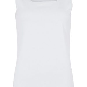 Linne/topp bomull white