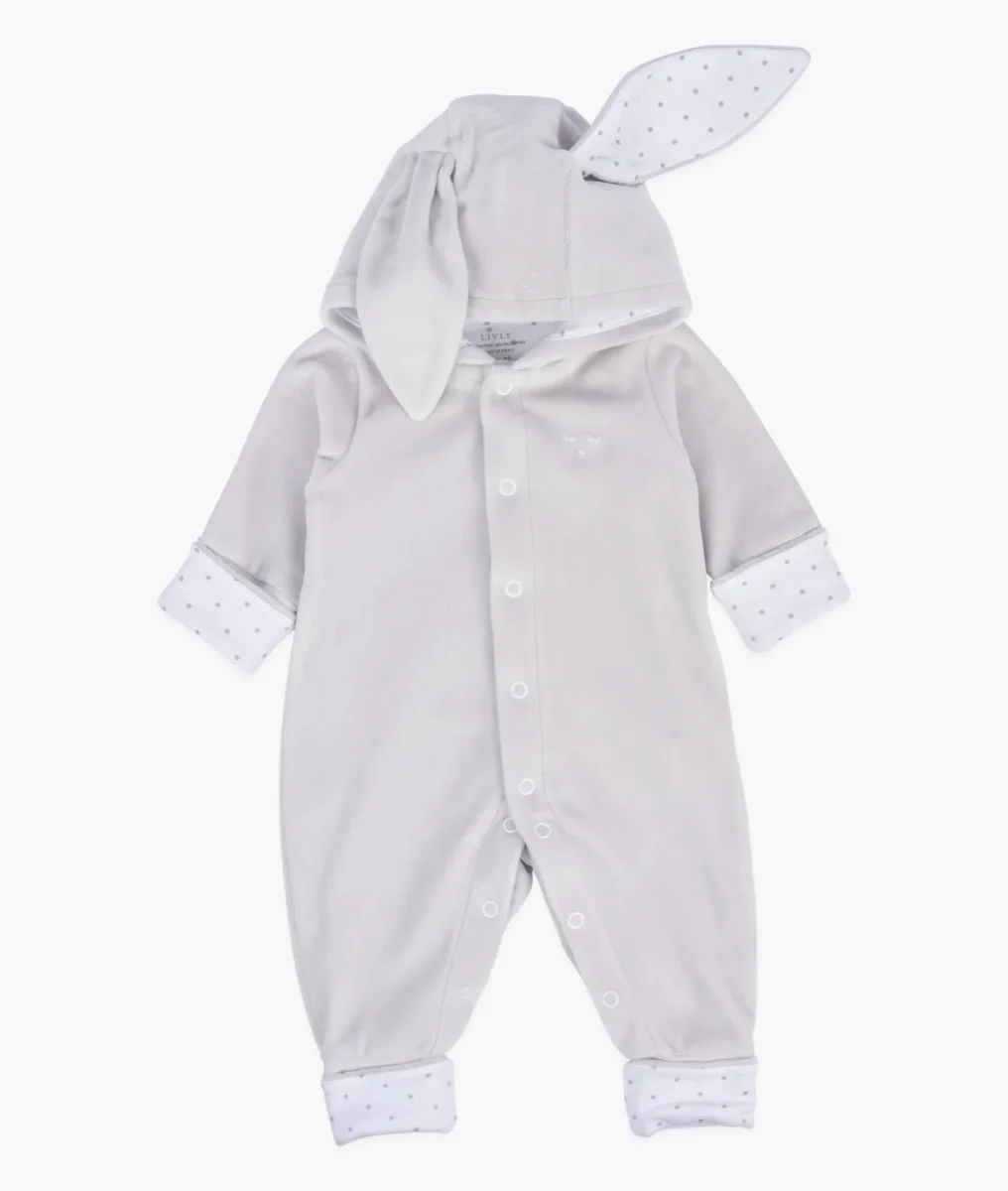 Plush Bunny Overall