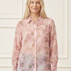 Vibse Rosa chiffongblus