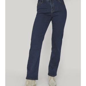 Isay Lido Straight Long Jeans Dark blue