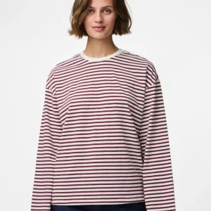PIECES - SADIE LS TOP - TAWNY PORT