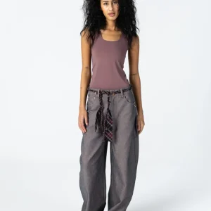 Denimbyxor - Anna passform - Light pink mix