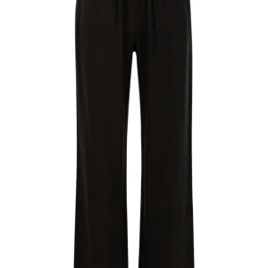 EMINA BYXOR I LINNE - SILLE PASSFORM - Black
