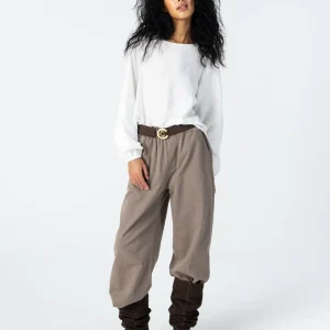 Elenora denimbyxor - Sille passform - Moon rock