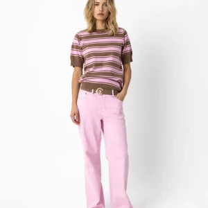 JEANS I LIGHT PINK DENIM- PETRA FIT - Bon bon pink