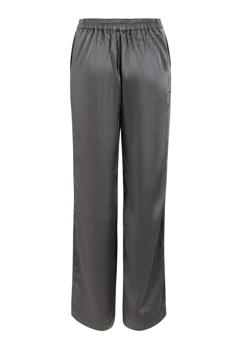 Skyler satin pants - Dark Grey - Bild 3