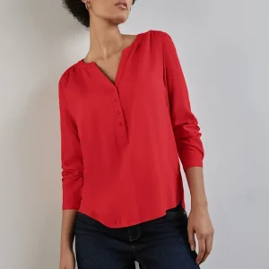 Street One - Bamika orange viskosblus