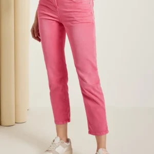 Cecil - Salwi röda korta 7/8 jeans