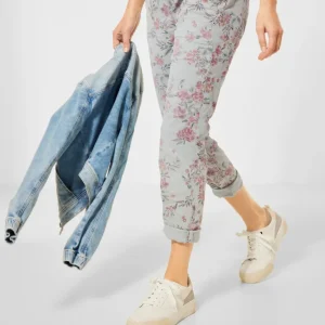 Street One - Crissi blommiga jeans