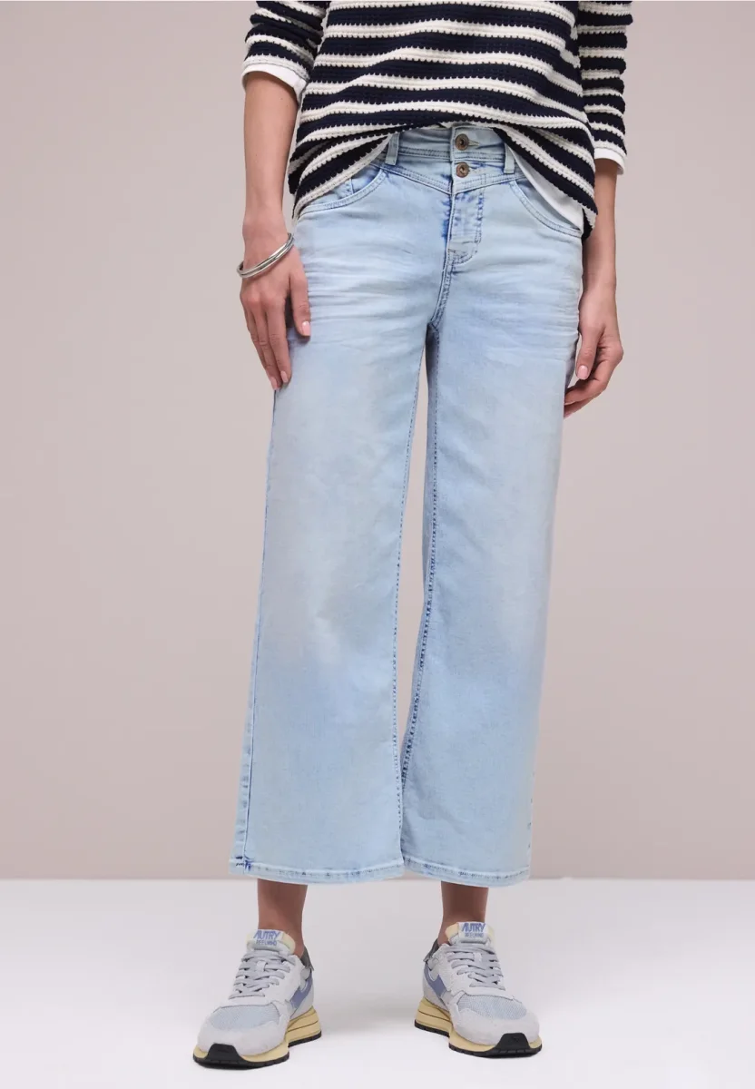 Street One - Emee vida jeans med hög midja - Bild 4