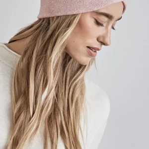 Street One - Rosa stickat pannband